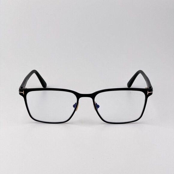 Tom Ford Men’s Eyeglasses – Black & Rose Gold | Blue Light Blocking | FT5733-B 0 - Picture 3 of 9